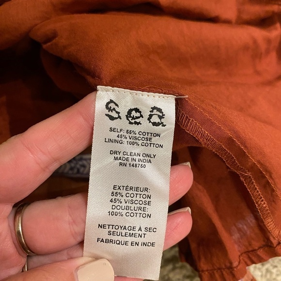 SEA NEW YORK WOMENS PURPLE/BURNT ORANGE PRINTED MINI DRESS SIZE 2 - Picture 8 of 8